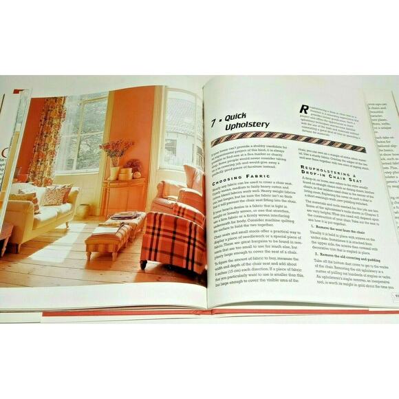 Simple Upholstery Slipcovers New Looks for Every Room Cottage Decor Book VTG - Picture 11 of 12